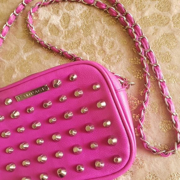 RAMPAGE | Small Pink Studded Bag - Picture 10 of 16